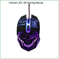 10% Discount Cool Design Colorful 6D LED Wired Optical Gaming Mouse (M-65)